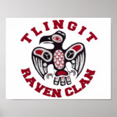 Tlingit Raven Clan Poster (Vorne)