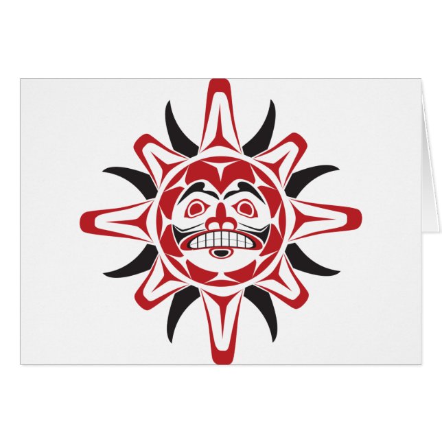 Tlingit Sun (Vorderseite (Horizontal))