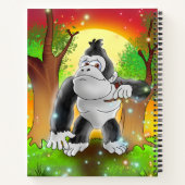 TLM: Gary the Gorilla Notebook Notizblock (Rückseite)