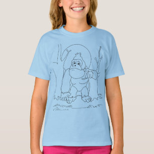 TLM:Gary the Gorrilla T - Shirt(Transparent) T-Shirt