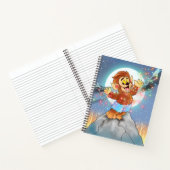 TLM:Willie the Wolf(With Glitzern) Notebook Notizblock (Innenseite)
