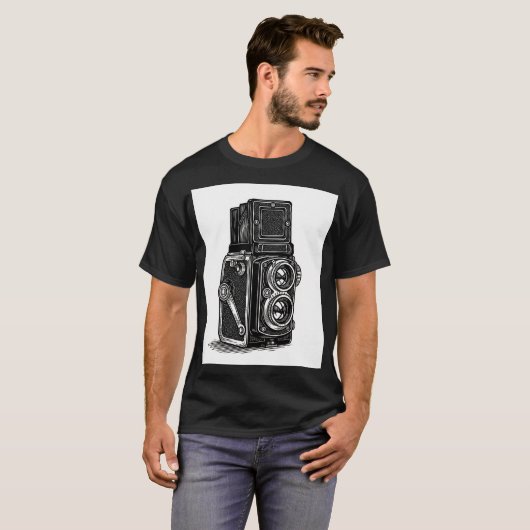 TLR camera t-shirt (Vorne ganz)