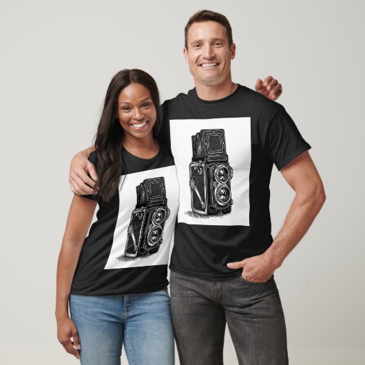 TLR camera t-shirt (Unisex)