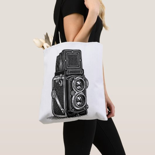 TLR camera tote bag Tasche (Von Nahem)