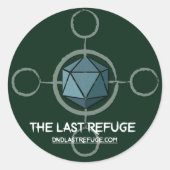 TLR-Logo-Aufkleber Runder Aufkleber (Vorderseite)