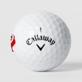 TLS Original Callaway Golf Warbird Golf Ball (Logo)