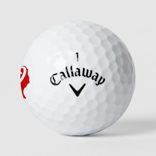 TLS Original Callaway Golf Warbird Golf Ball (Logo)