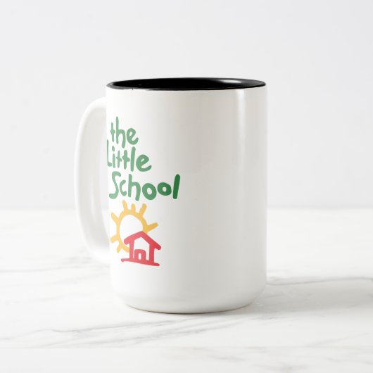 TLS-Tasse mit zwei Tonen Zweifarbige Tasse (Vorderseite Links)