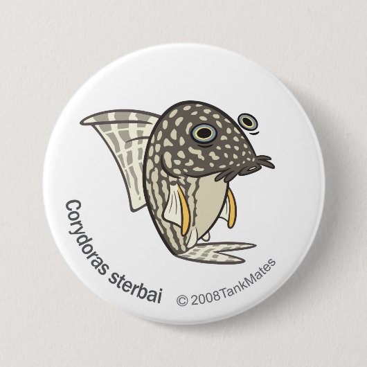 TM-08-Corydoras sterbai Button (Vorderseite)