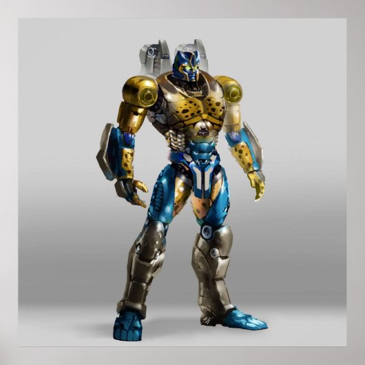 TM Cheetor Poster (Vorne)