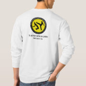 TMCC gerade Spiel mit TMCC Logo auf der Rückseite T-Shirt (Rückseite)