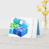 TMH COLLECTION - Geschenke Design Purim Holy Day C Karte (Gelbe Blume)