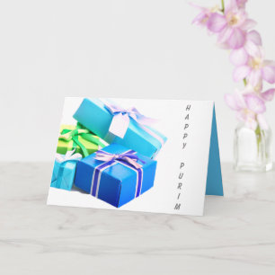 TMH COLLECTION - Geschenke Design Purim Holy Day C Karte