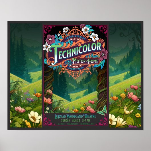 TMH Lurman Forest 16 x 20 Poster (Vorne)