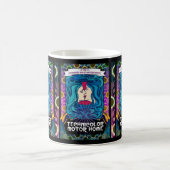 TMH Psychedelic Blume Power Kiss Kaffeetasse (Mittel)