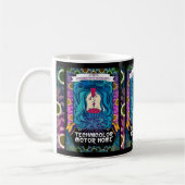 TMH Psychedelic Blume Power Kiss Kaffeetasse (Links)