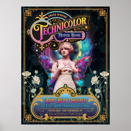 TMH Rams Head Fairy 18x24 Poster (Vorne)