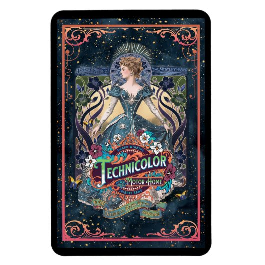 TMH Rams Head Starry Night 2025 Magnet (Vertikal)