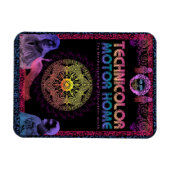 TMH Sally's Funky Mandala Magnet (Horizontal)