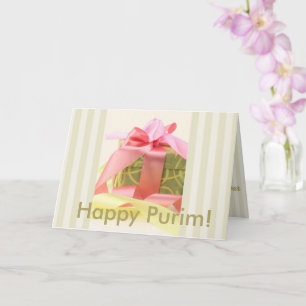 TMH SAMMECTION - Elegante Geschenke Purim Holy Day Karte