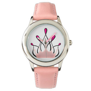 TMH SAMMLUNG - Hübsche rosa Flachbildschirme _ M Armbanduhr