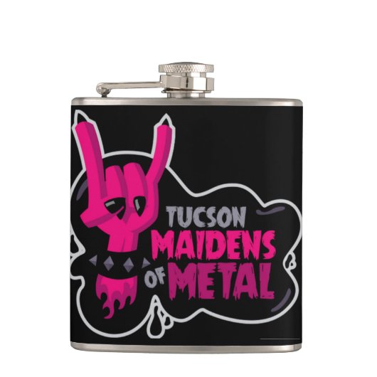 TMM-Flasche Flachmann (Vorderseite)