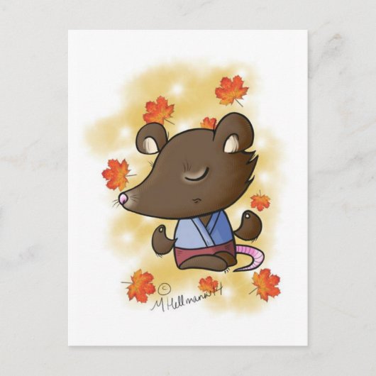 TMNT Master Splinter Postkarte (Vorderseite)