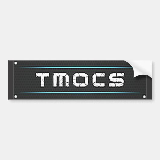 TMOCS DJ Logo Autoaufkleber (Vorne)