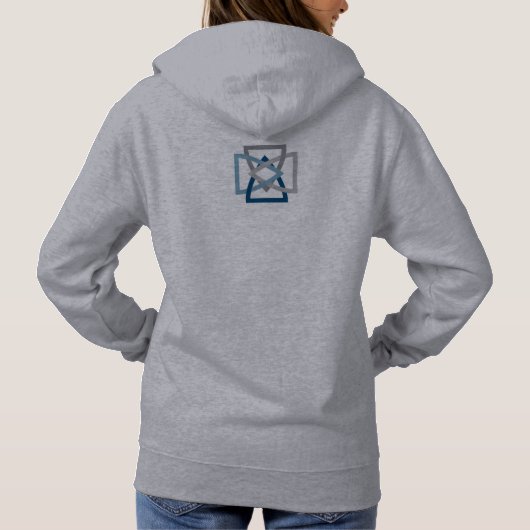 TMP-Frauen-Sweatshirt Hoodie (Rückseite)