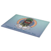 TMRescue Lotus Blume Logo Schneidebrett (Ecke)