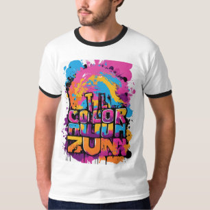 TMS Colorpalooza — Color Run T-Shirt Design