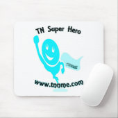 Tn-Superheld-Mausunterlage Mousepad (Mit Mouse)
