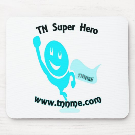Tn-Superheld-Mausunterlage Mousepad (Vorne)