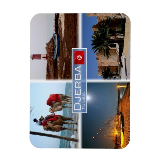 TN Tunesien - Djerba Magnet (Vertikal)