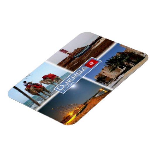 TN Tunesien - Djerba Magnet (Linke Seite)
