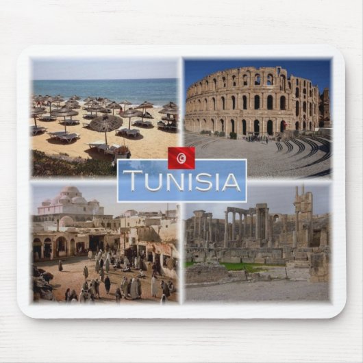 TN Tunesien Mousepad (Vorne)
