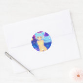 Tne StellarNut gleich Round Sticker #02 (Umschlag)