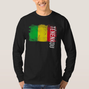 Tnenkou Mali Flagge für Malians Männer Frauen Kind T-Shirt
