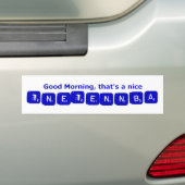 TNETENNBA - Guten Morgen Autoaufkleber (Auf Auto)