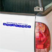 TNETENNBA - Guten Morgen Autoaufkleber (Auf Lkw)