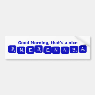TNETENNBA - Guten Morgen Autoaufkleber