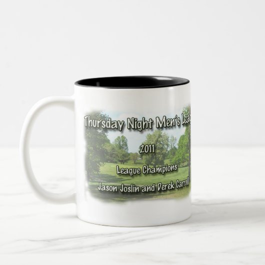 TNML 2011 Champions Jason Zweifarbige Tasse (Links)