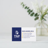 TNP BIZ CARDS VISITENKARTE (Stehend Vorderseite)