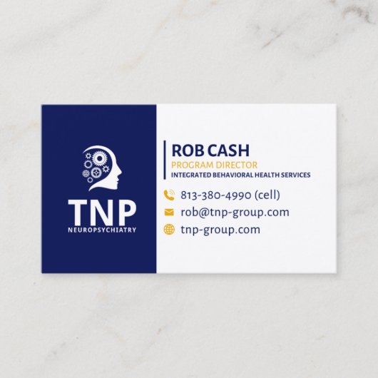 TNP BIZ CARDS VISITENKARTE (Vorderseite)