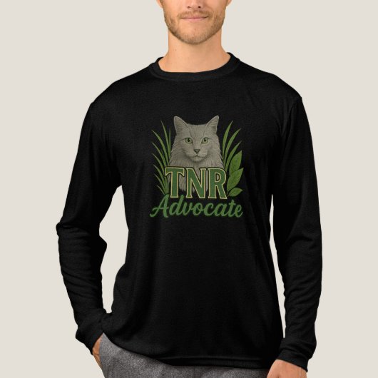TNR Advocate Cat Rescue Long Sleeve TShirt (Vorderseite)