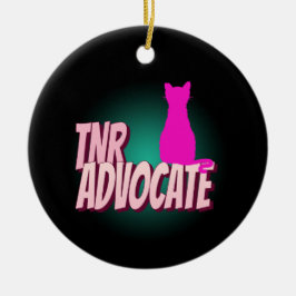 TNR ADVOCATE TRAP NEUTER RELEASE CAT ORNAMENT