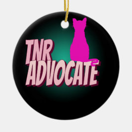 TNR-ADVOCATE TRAP NEUTER RELEASE CAT ORNANANATION KERAMIK ORNAMENT