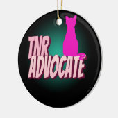 TNR-ADVOCATE TRAP NEUTER RELEASE CAT ORNANANATION KERAMIK ORNAMENT (Links)