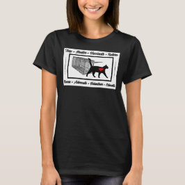 TNR Cat Rescue Trap Neuter Return Adoptier Volunte T-Shirt