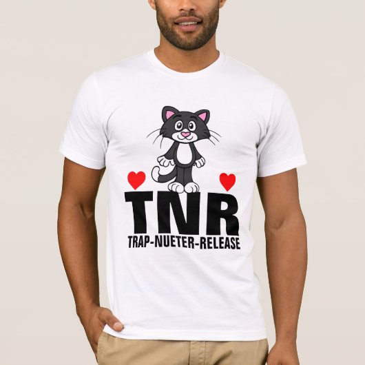 TNR-CAT-TRAGFÄHIGKEIT-NUETER-RELEASE-T - SHIRT (Vorderseite)
